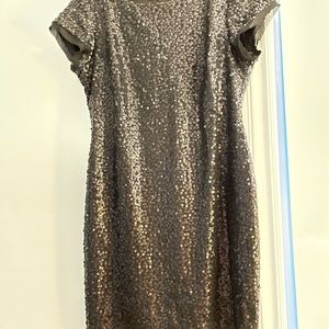 Black sequin Vince Camuto dress